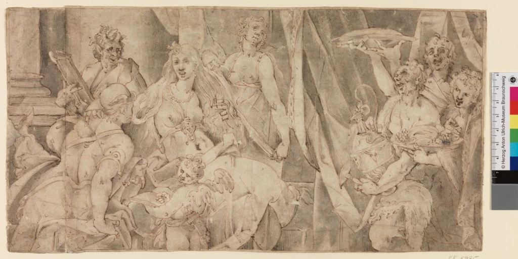 Bartholomeus Spranger - 133, La toilette di Venere, Herzog Anton Ulrich, Museum